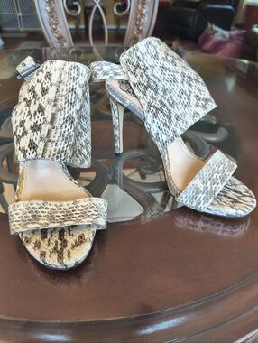 Vince Camuto Python Heels